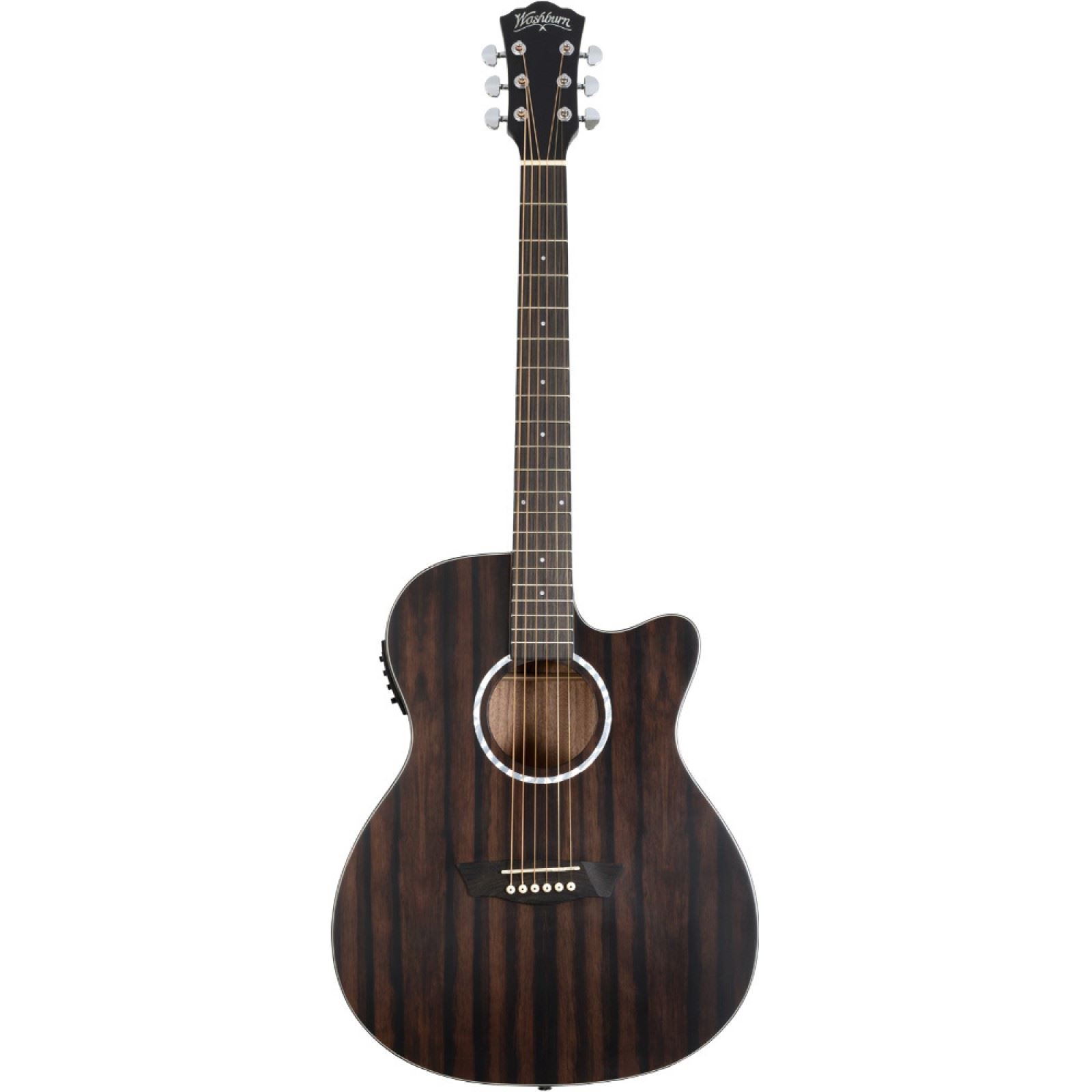 Washburn DFEACE Deep Forest Ebony Ace Grand Auditorium Acoustic
